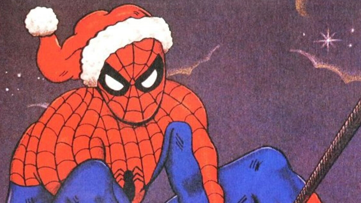 santa spider-man