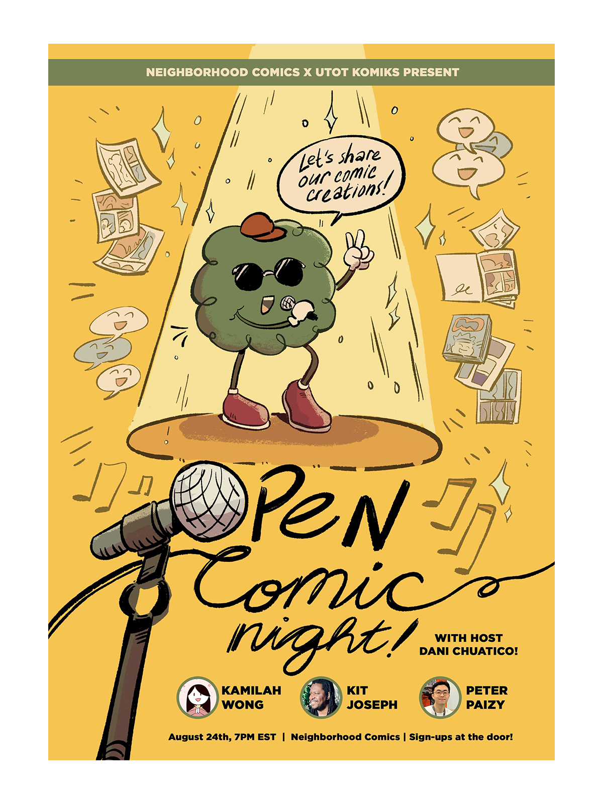 open comic night